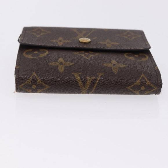 LOUIS VUITTON Monogram Porte Monnaie Bier Cartes Crdit M61652 Auth 194470A
