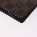 LOUIS VUITTON Damier Ebene Portefeuille Marco Bifold Wallet N61675 Auth 194472A-15