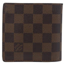 LOUIS VUITTON Damier Ebene Portefeuille Marco Bifold Wallet N61675 Auth 194472A-2