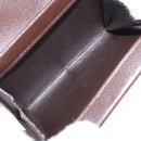 LOUIS VUITTON Damier Ebene Porte Monnaie Plat Coin Purse N61930 LV Auth 194473A-10