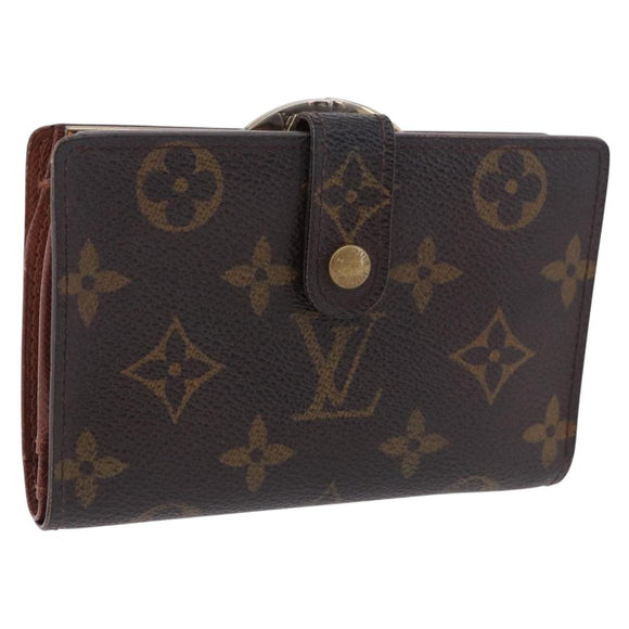 LOUIS VUITTON Monogram Portefeuille Viennois Bifold Wallet M61674 Auth 194474A