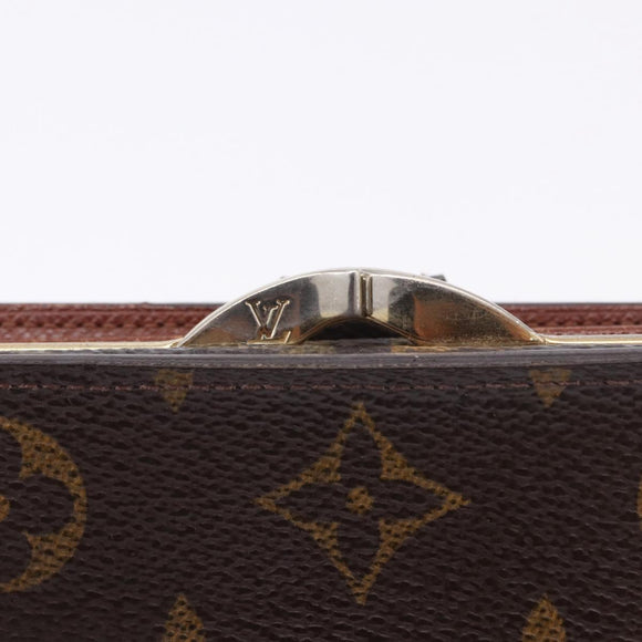 LOUIS VUITTON Monogram Portefeuille Viennois Bifold Wallet M61674 Auth 194474A