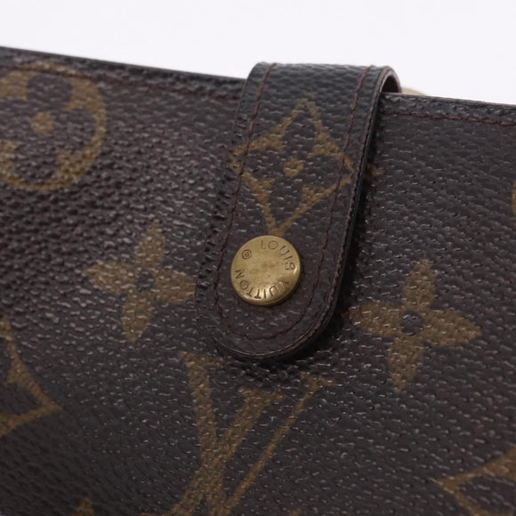 LOUIS VUITTON Monogram Portefeuille Viennois Bifold Wallet M61674 Auth 194474A