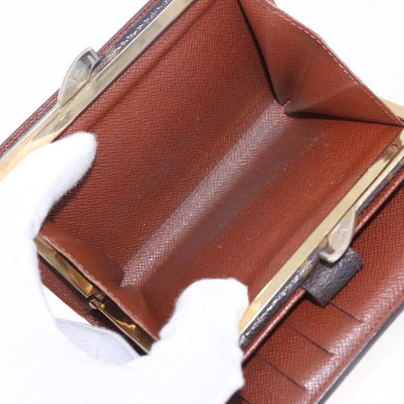 LOUIS VUITTON Monogram Portefeuille Viennois Bifold Wallet M61674 Auth 194474A