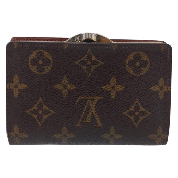 LOUIS VUITTON Monogram Portefeuille Viennois Bifold Wallet M61674 Auth 194474A