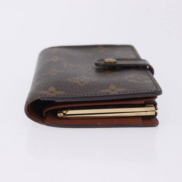LOUIS VUITTON Monogram Portefeuille Viennois Bifold Wallet M61674 Auth 194474A