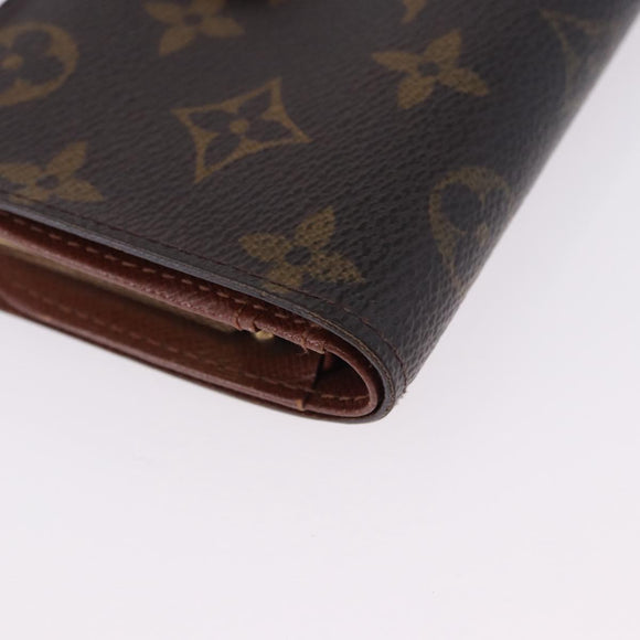 LOUIS VUITTON Monogram Portefeuille Viennois Bifold Wallet M61674 Auth 194474A