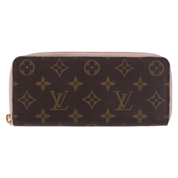 LOUIS VUITTON Monogram Portefeuille Clemence Long Wallet M60742 LV Auth 194475A