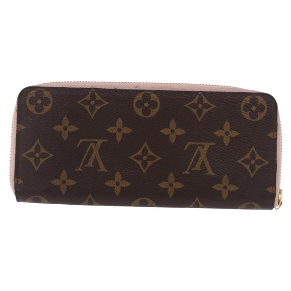 LOUIS VUITTON Monogram Portefeuille Clemence Long Wallet M60742 LV Auth 194475A
