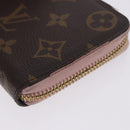 LOUIS VUITTON Monogram Portefeuille Clemence Long Wallet M60742 LV Auth 194475A-5