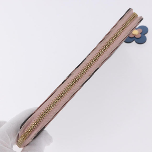LOUIS VUITTON Monogram Portefeuille Clemence Long Wallet M60742 LV Auth 194475A