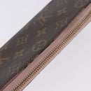 LOUIS VUITTON Monogram Portefeuille Clemence Long Wallet M60742 LV Auth 194475A-8