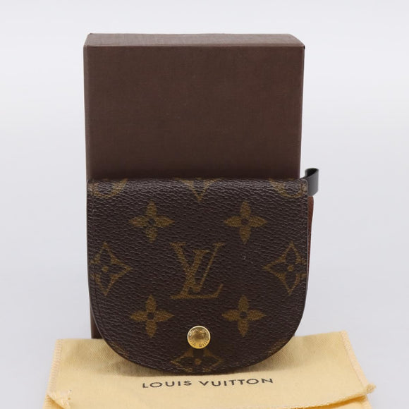 LOUIS VUITTON Monogram Porte Monnaie Guze Coin Purse M61970 LV Auth 194477A