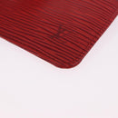 LOUIS VUITTON Epi Pochette Cles Coin Purse Red M63807 LV Auth 194483A-10