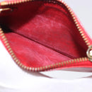 LOUIS VUITTON Epi Pochette Cles Coin Purse Red M63807 LV Auth 194483A-15