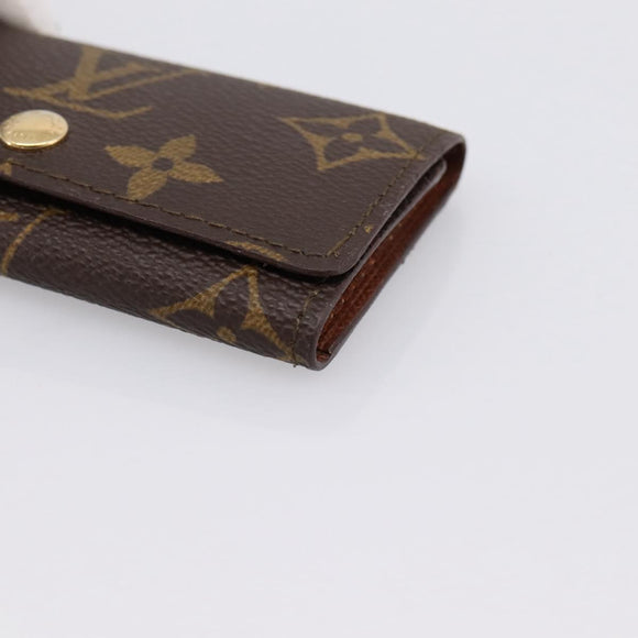 LOUIS VUITTON Monogram Multicles 4 Key Case Monogram M62631 LV Auth 194484A