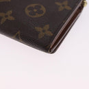 LOUIS VUITTON Monogram Porte Monnaie Billets Tresor Wallet M61730 Auth 194485A-16