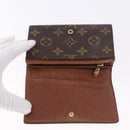 LOUIS VUITTON Monogram Porte Monnaie Billets Tresor Wallet M61730 Auth 194485A-18