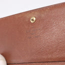 LOUIS VUITTON Monogram Porte Monnaie Billets Tresor Wallet M61730 Auth 194485A-8