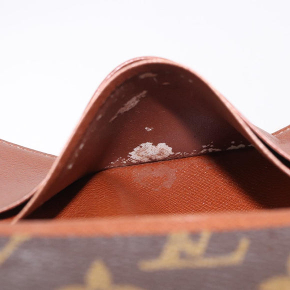 LOUIS VUITTON Monogram Porte Monnaie Billets Tresor Wallet M61730 Auth 194485A