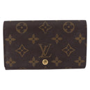LOUIS VUITTON Monogram Porte Monnaie Billets Tresor Wallet M61730 Auth 194485A-13