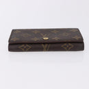 LOUIS VUITTON Monogram Porte Monnaie Billets Tresor Wallet M61730 Auth 194485A-6