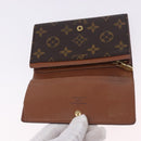 LOUIS VUITTON Monogram Porte Monnaie Billets Tresor Wallet M61730 Auth 194486A-17