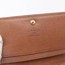 LOUIS VUITTON Monogram Porte Monnaie Billets Tresor Wallet M61730 Auth 194486A-18