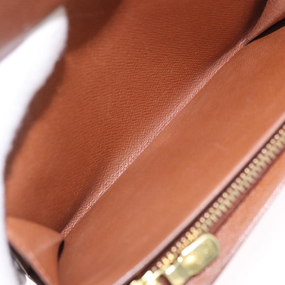 LOUIS VUITTON Monogram Porte Monnaie Billets Tresor Wallet M61730 Auth 194486A