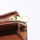 LOUIS VUITTON Monogram Porte Monnaie Billets Tresor Wallet M61730 Auth 194486A-10
