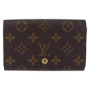 LOUIS VUITTON Monogram Porte Monnaie Billets Tresor Wallet M61730 Auth 194486A-13