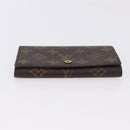 LOUIS VUITTON Monogram Porte Monnaie Billets Tresor Wallet M61730 Auth 194486A-6