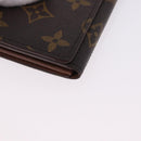 LOUIS VUITTON Monogram Porte Monnaie Billets Tresor Wallet M61730 Auth 194486A-7