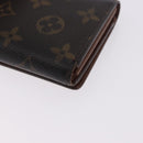 LOUIS VUITTON Monogram Porte Monnaie Billets Tresor Wallet M61730 Auth 194487A-11