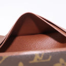 LOUIS VUITTON Monogram Porte Monnaie Billets Tresor Wallet M61730 Auth 194487A-18