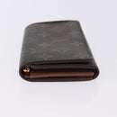 LOUIS VUITTON Monogram Porte Monnaie Billets Tresor Wallet M61730 Auth 194487A-5