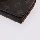 LOUIS VUITTON Monogram Porte Monnaie Billets Tresor Wallet M61730 Auth 194487A-9