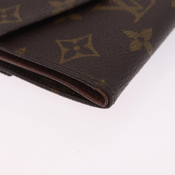 LOUIS VUITTON Monogram Portefeuille Victorine Wallet M62360 LV Auth 194488A