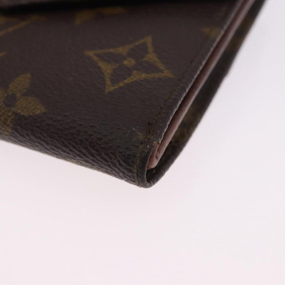 LOUIS VUITTON Monogram Portefeuille Victorine Wallet M62360 LV Auth 194488A
