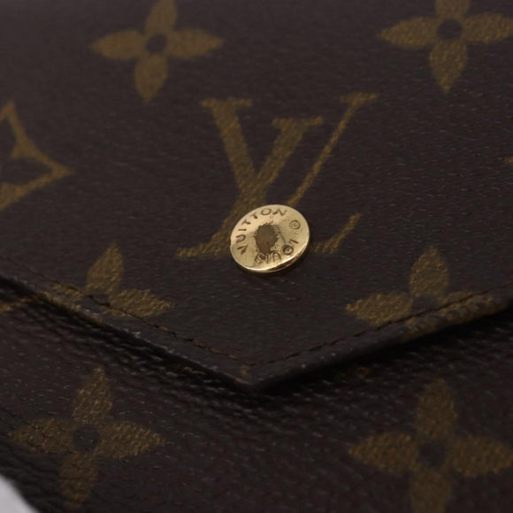 LOUIS VUITTON Monogram Portefeuille Victorine Wallet M62360 LV Auth 194488A