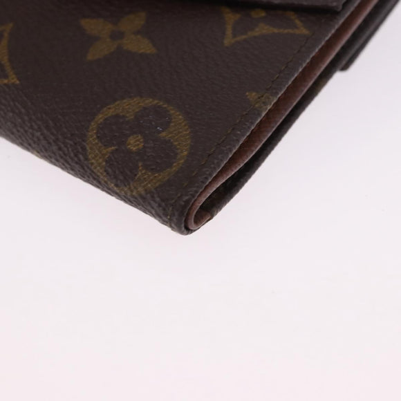 LOUIS VUITTON Monogram Portefeuille Victorine Wallet M62360 LV Auth 194488A
