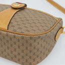 GUCCI Micro GG Supreme Web Sherry Line Bag PVC Beige Gold 89 02 032 Auth 194552-9