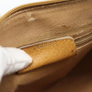 GUCCI Micro GG Supreme Web Sherry Line Bag PVC Beige Gold 89 02 032 Auth 194552-12