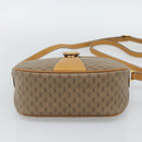 GUCCI Micro GG Supreme Web Sherry Line Bag PVC Beige Gold 89 02 032 Auth 194552-5