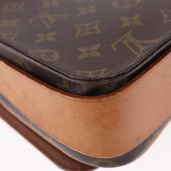 LOUIS VUITTON Monogram Cartouchiere GM Shoulder Bag M51252 LV Auth 194556