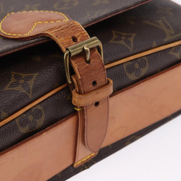 LOUIS VUITTON Monogram Cartouchiere GM Shoulder Bag M51252 LV Auth 194556