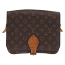 LOUIS VUITTON Monogram Cartouchiere GM Shoulder Bag M51252 LV Auth 194556-13