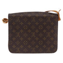 LOUIS VUITTON Monogram Cartouchiere GM Shoulder Bag M51252 LV Auth 194556-2