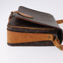LOUIS VUITTON Monogram Cartouchiere GM Shoulder Bag M51252 LV Auth 194556-3