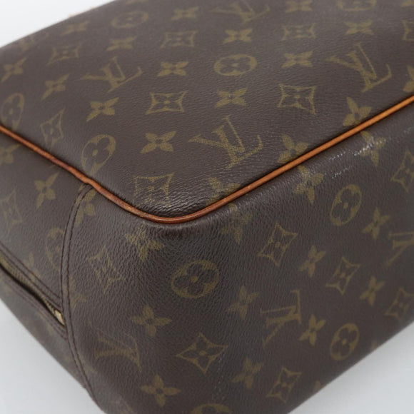 LOUIS VUITTON Monogram Deauville Hand Bag M47270 LV Auth 194557